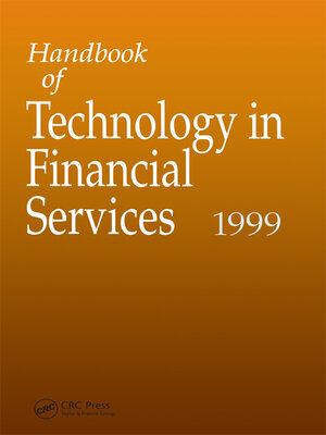cover image of Handbook of Technology in Financial Services